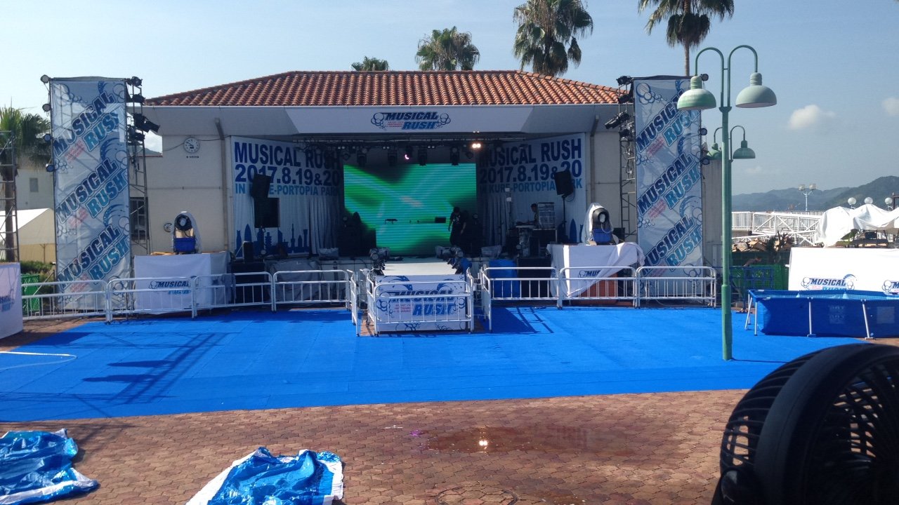 MUSICAL RUSH 舞台制作 3