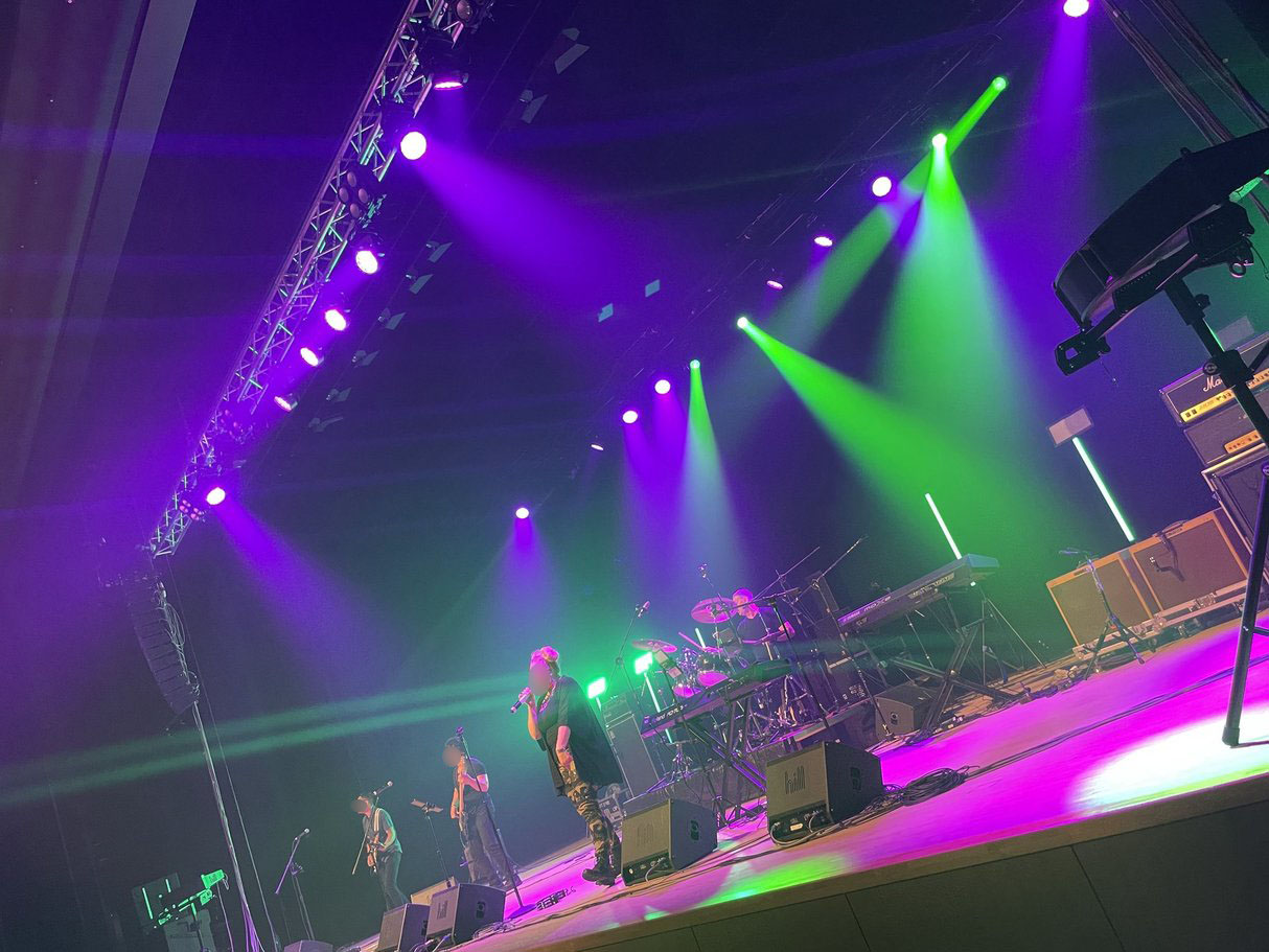 米海兵隊岩国航空基地 ステージ演出